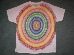 Hotspin Spin Art t-shirt